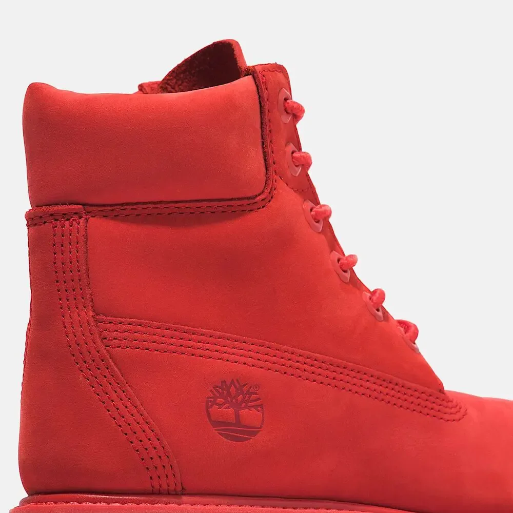 Timberland 50th Anniversary 6 Inch Waterproof Red Nubuck‎ Boots Streetwear